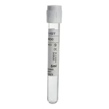 Tubo Coleta Sangue Vácuo Sem Aditivo 6ml 100 U 13x100 Branca Foto mini 3
