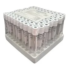 Tubo Coleta Sangue Vácuo Sem Aditivo 6ml 100 U 13x100 Branca Foto mini 1