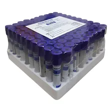 Tubo Coleta Vácuo Edta K3 4ml Rack Com 100 Neovaccum Foto mini 1