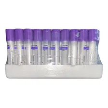 Tubo Coleta Vácuo Vidro Roxo Edta K2 De 2ml - 100 Unidades Foto mini  3