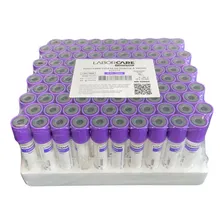 Tubo Coleta Vácuo Vidro Roxo Edta K2 De 2ml - 100 Unidades Foto mini  2