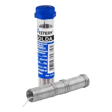 Tubo De Solda Estanho Western 1mm Para Eletr么nicos 25gr Foto mini 1