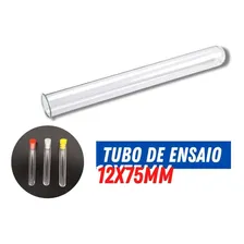 Tubo Ensaio Plástico 12x75mm 5ml C/ Tampa Incolor 1.000 Pçs Foto mini 3