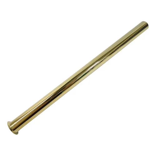 Tubo Entrada Longo P/ Sifão Deca Moderno Dourado Lavatório 3 Foto 1