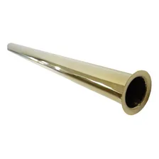 Tubo Entrada Longo P/ Sifão Deca Moderno Dourado Lavatório 3 Foto mini 2