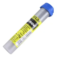 Tubo estanho para solda azul 1mm Emavi - 25 gramas Foto mini 2