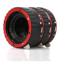 Tubo Extensor Com Autofoco Padrão Eos Kit Com 13, 21 E 31mm Foto  mini 1