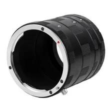 Tubo Extensor Para Macro Fotografia Câmera Nikon Ef Mount Foto mini 3