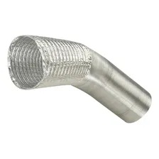 Tubo Flexível Aluminizado 5 Polegadas 125mm Rolo 10m Duto Foto mini 2