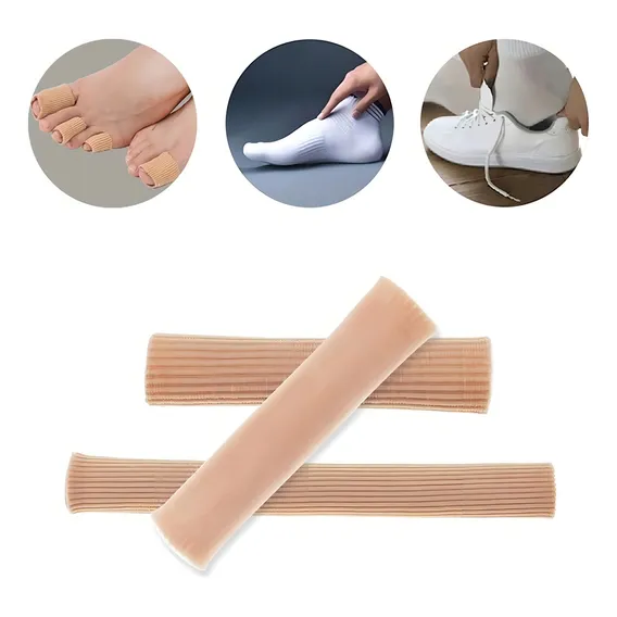 Tubo Gel Tecido Bandagem P/ Calos E Joanetes (15 Cm) Cor Índigo Tamanho 15cm Foto 1