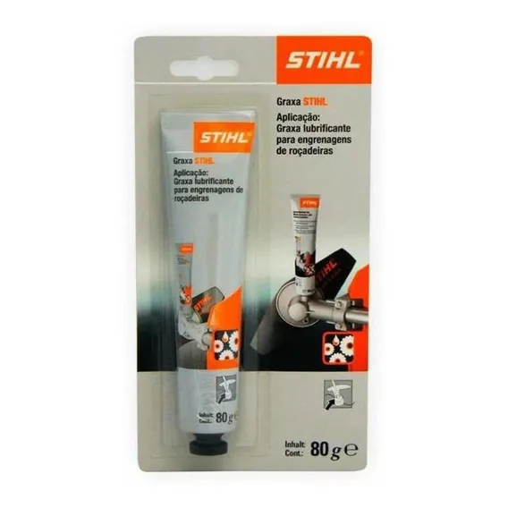 Tubo Graxa Lubrificante Para Roçadeiras 80gr Stihl Foto 1