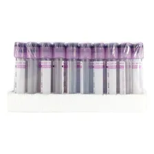 Tubo Para Coleta De Sangue A Vácuo Roxo K3edta 4ml Plástico Foto mini 4