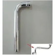 Tubo Saída Longo Sifão Cozinha Articulado 4204605 1682c Deca Cor Prateado Foto mini 1