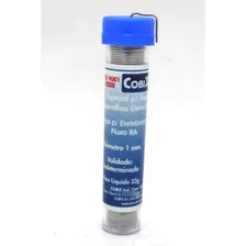 Tubo Solda Estanho Cobix 1mm 22 Gramas Eletronica Eletro Foto mini 2