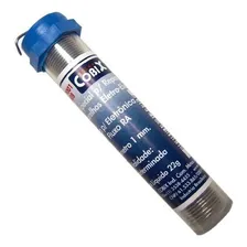 Tubo Solda Estanho Cobix 1mm 22 Gramas Eletronica Eletro Foto mini 1