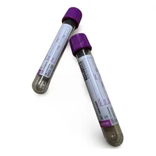 Tubo Tampa Roxa K3 Edta 4ml C/100und - Vacuette Foto mini 1