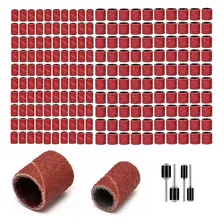 Tubos Lixa P/ Micro Retifica Dremel - 204 Pçs Foto mini 1