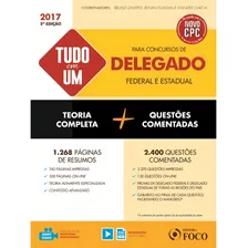 Tudo Em Um Para Concurso De Delegado Federal E Estadual-2017 Foto  mini 1