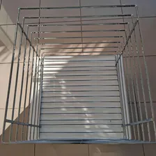 Tulha Piatina Aramada Deslizante Aço Cromado Cesto Roupa Suj Foto mini  3