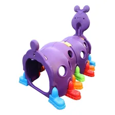 TĂșnel Centopeia Infantil Playground DesmontĂĄvel LĂșdico Cor Roxo Foto mini 3