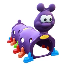 TĂșnel Centopeia Infantil Playground DesmontĂĄvel LĂșdico Cor Roxo Foto mini 1