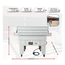 TĂșnel De Encolhimento Para PlĂĄsticos Pvc E PoliolefĂnico 220v Foto mini 2