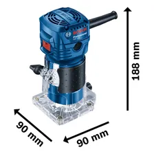 Tupia Bosch GKF 550 550W 220V Foto mini 4