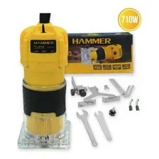Tupia Laminados Hammer 6mm 1/4 Pol 710w Profissional 220V Foto mini 2