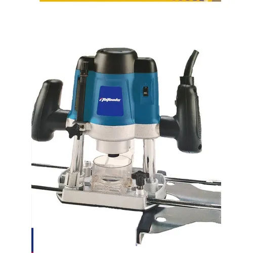 Tupia Manual Coluna 1200w 220 V +kit Fresa 8mm 220V Foto 1