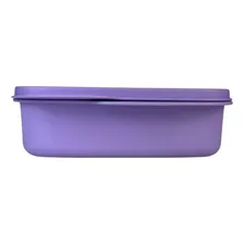 Tupperware Basic Line Com Divisórias 550ml Cor Lilás Foto mini 4