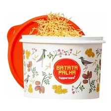 Tupperware Batata Palha Floral 210gr Pote Caixa Mantimentos Foto mini 2