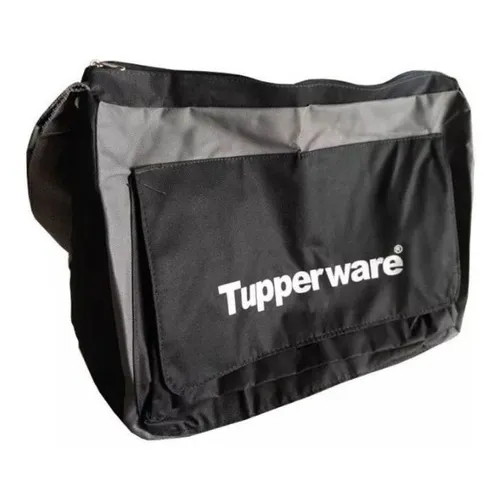 Tupperware Bolsa - Nova Consultora - Preta E Cinza - Sem Uso Foto 1