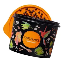 Tupperware | Caixa Chocolate Floral 1,3 Kg - Mantimentos Foto mini 1