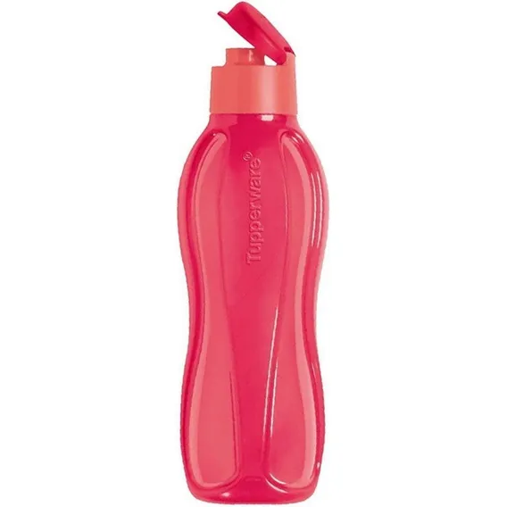 Tupperware Eco Tupper de 1L garrafa vermelho translucido Foto 1