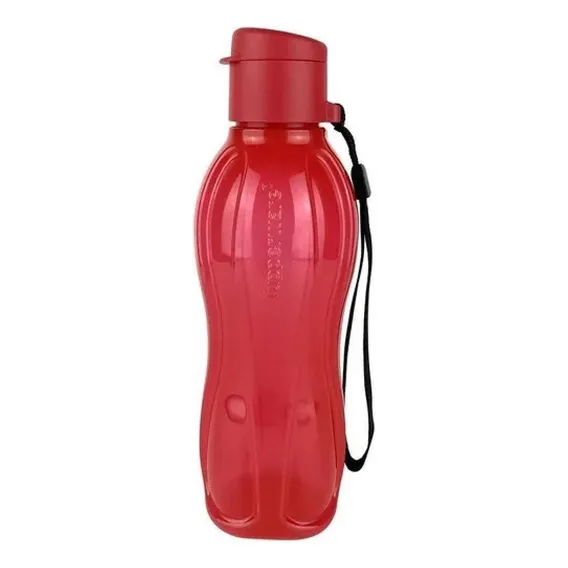 Tupperware Eco Tupper Garrafa Vermelha 500ml Foto 1