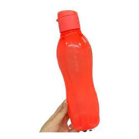 Tupperware Garrafa Eco Tupper 1 Litro Cor Laranja/neón Foto 1