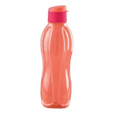 Tupperware Garrafa Eco Tupper 1 Litro Cor Salmao Foto  mini 1