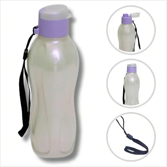 Tupperware - Garrafa Eco Tupper 500ml - Cores Cor Sereia Furta-Cor Foto 1