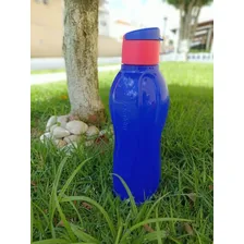 Tupperware Garrafa Eco Tupper Plus Tampa Flip-top 1 Litro Cor Fluo Azul Foto mini 4