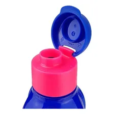 Tupperware Garrafa Eco Tupper Plus Tampa Flip-top 1 Litro Cor Fluo Azul Foto mini  2