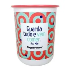 Tupperware Instantânea 1,3lt Dia Das Mães Bea Cor Coral Foto  mini 1