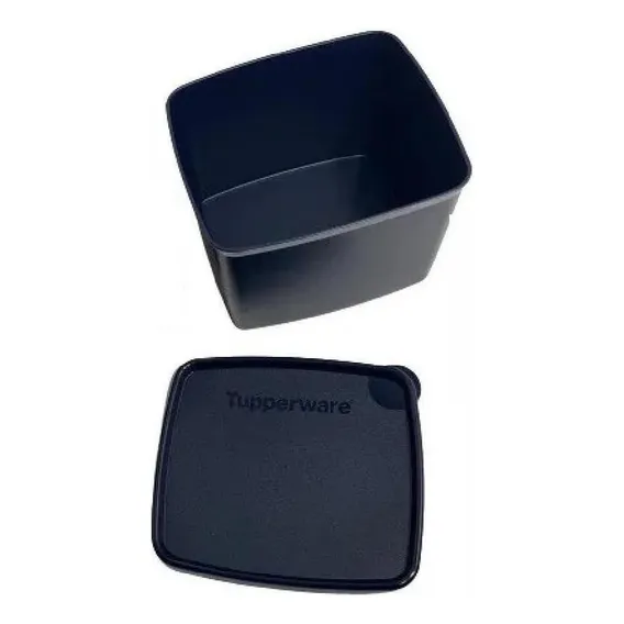 Tupperware Jeitoso Azul Marinho 800ml Foto 1