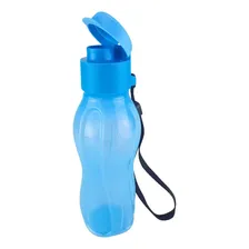 Tupperware Mini Eco Tupper Garrafa Plus 310  - Não Vaza Cor Azul Sereno Foto mini  3
