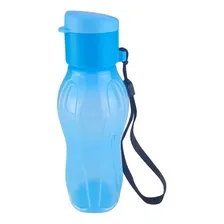 Tupperware Mini Eco Tupper Garrafa Plus 310  - Não Vaza Cor Azul Sereno Foto mini  2
