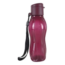 Tupperware Mini Eco Tupper Garrafa Plus 310  - Não Vaza Cor Merlot Foto  mini 1