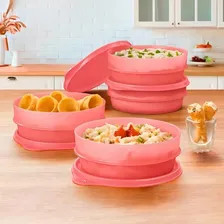 Tupperware Pote Dinâmico 400ml | Armazenar & Servir Porções Cor Coral Foto mini 3