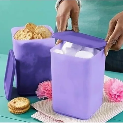 Tupperware Potes Refri Line Quadrado 2,2/1,8 Litros Foto 1