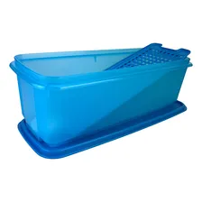 Tupperware Super Caixa 4,3 Litros Azul Foto  mini 1