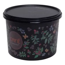 Tupperware Tupper Caixa Mantimento Café Floral Foto mini 3