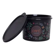 Tupperware Tupper Caixa Mantimento Café Floral Foto mini 2